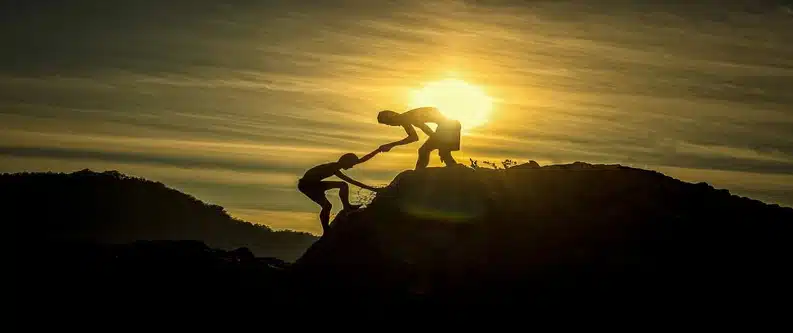 With a help hand in mental health and sobriety