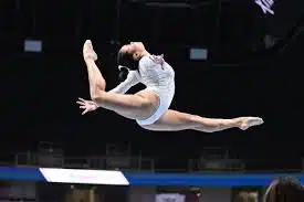 gymnast flying through the air performance anxieties in sports hypnosis